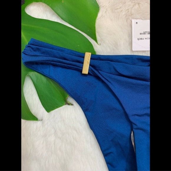 NEW A Che'‎ Balia Brief Bikini Bottom in Ink Blue [SZ Small ] - Picture 3 of 8